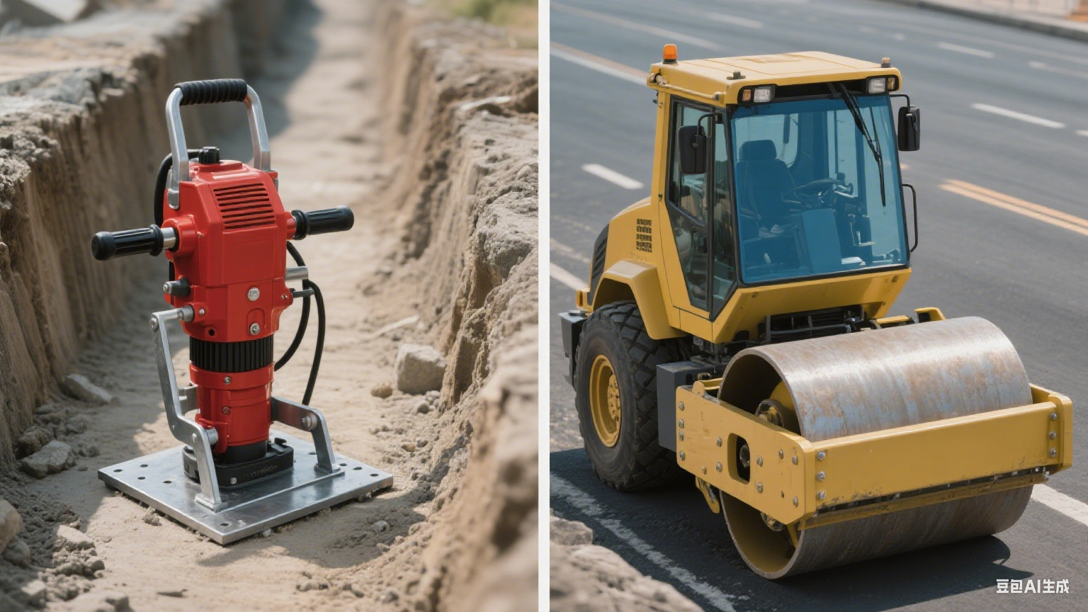 Compacteur ou rouleau compresseur : guide simplifié pour choisir son équipement